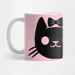 Kitty Ribbon Mug